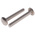 Plain Stainless Steel Coach Bolt, M10 x 80mm