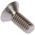 RS PRO Plain Stainless Steel Hex Socket Countersunk Screw, DIN 7991, M4 x 10mm