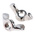 24mm Plain Stainless Steel Wingnut, M5, A4 316