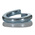 Bright Zinc Plated Steel Locking Washers, M8, DIN 7980