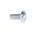RS PRO Bright Zinc Plated, Clear Passivated Steel Pan Head Thread Forming Screw, M3 x 5mm Long