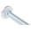 Bright Zinc Plated Steel Coach Bolt, M10 x 100mm