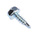 RS PRO Bright Zinc Plated Steel Self Drilling Screw M4.2 x 13mm Long