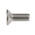 RS PRO Pozidriv Countersunk A4 316 Stainless Steel Machine Screws DIN 965, M3x8mm