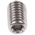 Plain Stainless Steel Hex Socket Set M8 x 12mm Grub Screw