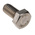 Plain Stainless Steel Hex, Hex Bolt, M6 x 12mm