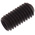 Black, Self-Colour Steel Hex Socket Set M6 x 12mm Grub Screw