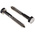 RS PRO Hex Coach Screw, Stainless Steel, 8mm x 60mm