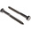 RS PRO Hex Coach Screw, Stainless Steel, 8mm x 80mm