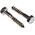 RS PRO Hex Coach Screw, Stainless Steel, 10mm x 60mm