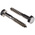 RS PRO Hex Coach Screw, Stainless Steel, 10mm x 70mm