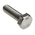 Plain Stainless Steel Hex, Hex Bolt, M6 x 20mm