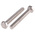 Plain Stainless Steel Hex, Hex Bolt, M6 x 45mm