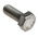 Plain Stainless Steel Hex, Hex Bolt, M8 x 20mm