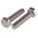 Plain Stainless Steel Hex, Hex Bolt, M8 x 35mm