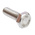 Plain Stainless Steel Hex, Hex Bolt, M10 x 30mm