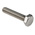 Plain Stainless Steel Hex, Hex Bolt, M10 x 50mm