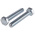 Clear Passivated, Zinc Steel Hex, Hex Bolt, M10 x 60mm