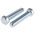 Clear Passivated, Zinc Steel Hex, Hex Bolt, M16 x 80mm