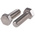 Plain Stainless Steel Hex, Hex Bolt, M16 x 45mm