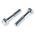 Clear Passivated, Zinc Steel, Hex Bolt, M20 x 90mm