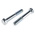 Clear Passivated, Zinc Steel, Hex Bolt, M20 x 120mm