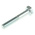 Clear Passivated, Zinc Steel, Hex Bolt, M6 x 35mm