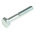 Clear Passivated, Zinc Steel, Hex Bolt, M6 x 35mm