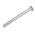 Clear Passivated, Zinc Steel, Hex Bolt, M6 x 60mm