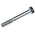 Clear Passivated, Zinc Steel, Hex Bolt, M8 x 60mm