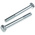 Clear Passivated, Zinc Steel, Hex Bolt, M8 x 70mm