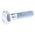 Clear Passivated, Zinc Steel, Hex Bolt, M10 x 40mm