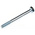 Clear Passivated, Zinc Steel, Hex Bolt, M10 x 100mm