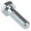 Clear Passivated, Zinc Steel, Hex Bolt, M12 x 40mm