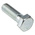 Clear Passivated, Zinc Steel, Hex Bolt, M12 x 40mm