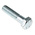 Clear Passivated, Zinc Steel, Hex Bolt, M12 x 50mm