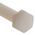 Plain Nylon Hex, Hex Bolt, M8 x 40mm