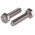 Plain Stainless Steel Hex, Hex Bolt, M5 x 20mm