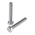 Plain Stainless Steel Hex, Hex Bolt, M6 x 40mm