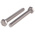 Plain Stainless Steel Hex, Hex Bolt, M6 x 50mm