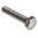 Plain Stainless Steel Hex, Hex Bolt, M10 x 50mm