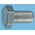 Zinc plated & clear Passivated Steel Hex, Hex Bolt, M4 x 20mm