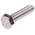 Plain Stainless Steel Hex, Hex Bolt, M5 x 20mm