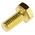Plain Brass Hex, Hex Bolt, M5 x 10mm