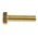 Plain Brass Hex, Hex Bolt, M6 x 25mm