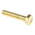 Plain Brass Hex, Hex Bolt, M6 x 30mm