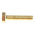 Plain Brass Hex, Hex Bolt, M6 x 30mm