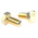 Plain Brass Hex, Hex Bolt, M8 x 16mm