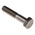 Plain Stainless Steel, Hex Bolt, M8 x 40mm