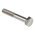 Plain Stainless Steel, Hex Bolt, M8 x 50mm